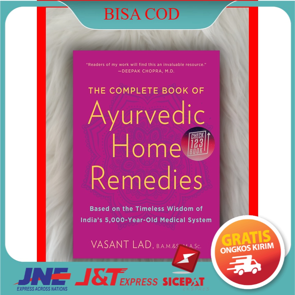 [new] The Complete Book of Ayurvedic Home Remedies by Vasant Lad