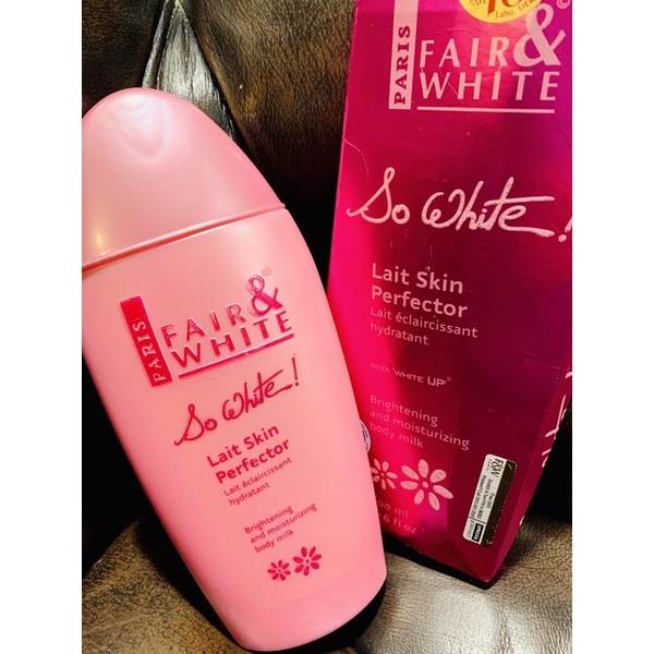 PARIS Fair & White So White Skin Perfector Body Lotion - Brightening ...