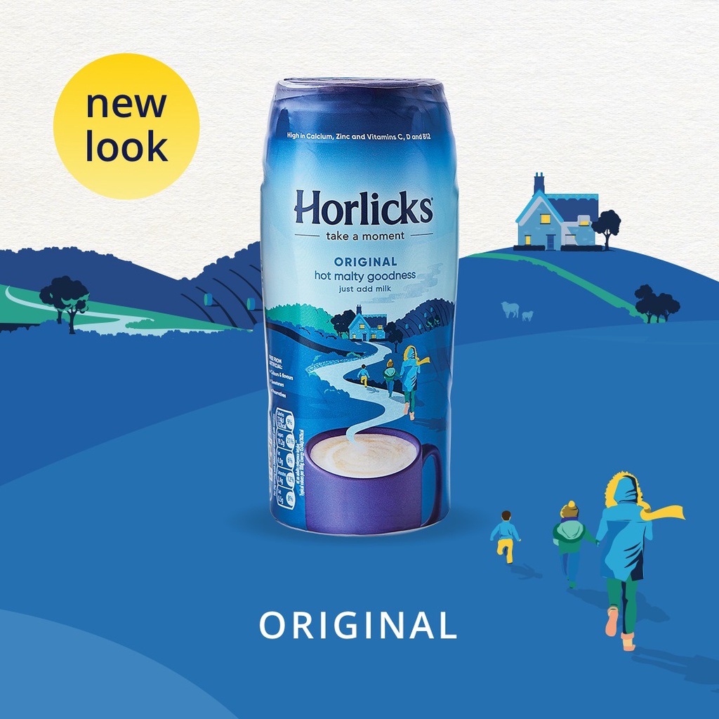 (EXP: 07/2024) Uk Horlicks Nutrition Drink (ORIGINAL Hot Malty Goodness ...