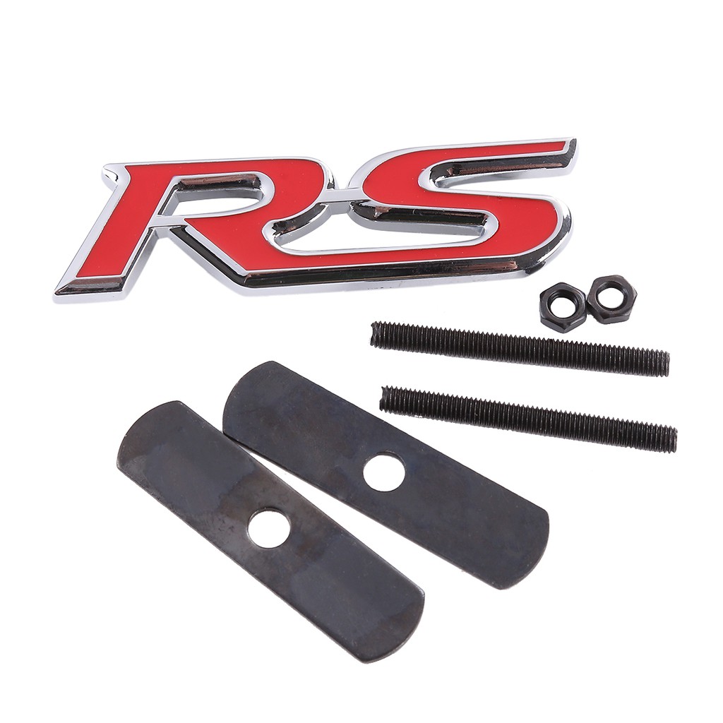 Car Toyota Honda Ford Volkswagen Modified RS Logo Civic Sticker Rear