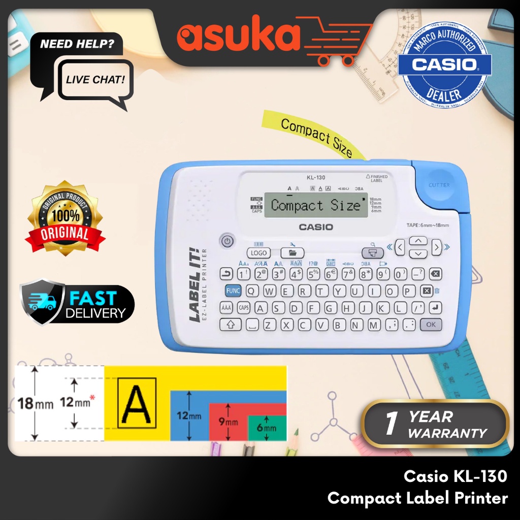 Casio clearance barcode printer