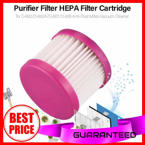 Purifier Filter HEPA Filter Cartridge for D602/D602A/D607/D609 Anti