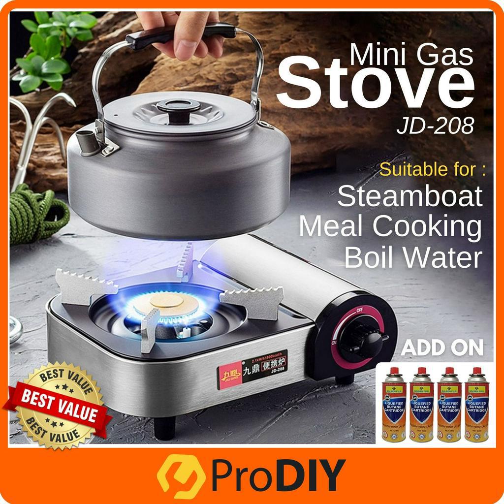 2.1kw Camping Cassette Stove Portable Hiking Travel Picnic