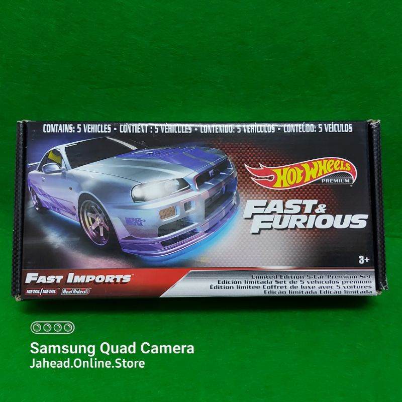 Hot Wheels Fast And Furious Box set Shopee Malaysia