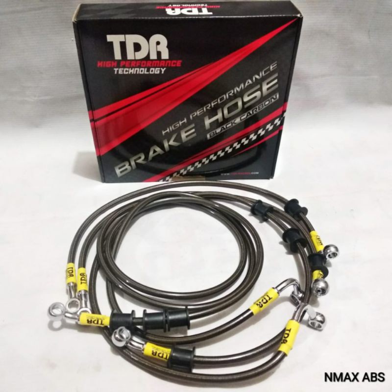 Nmax Brake Hose ABS TDR Racing Carbon Black | Shopee Malaysia