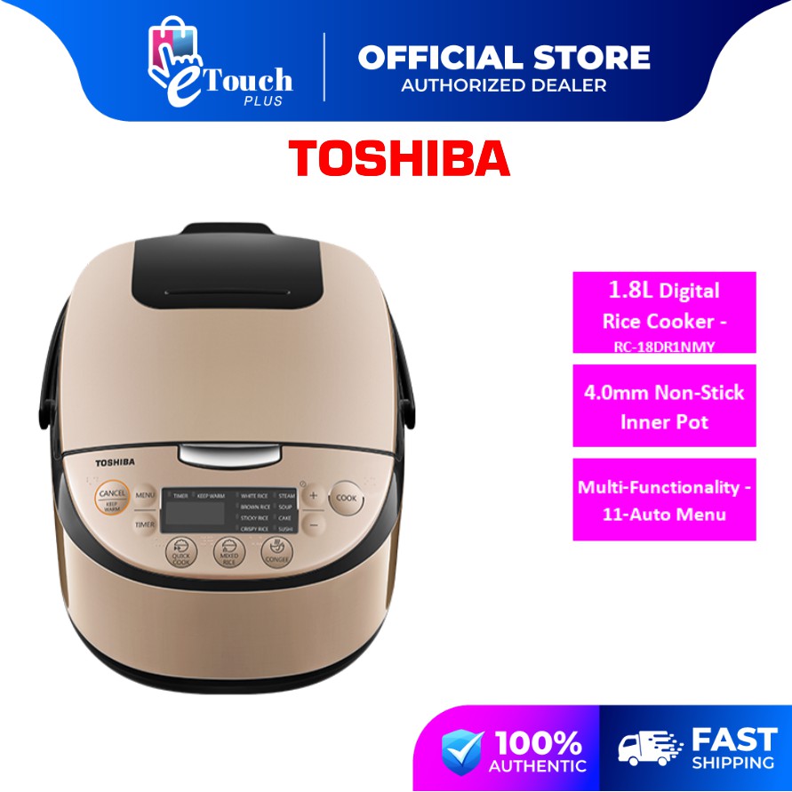 Toshiba RC-18DR1NMY Jar Rice Cooker Digital 1.8L Pot Thick 4.0MM