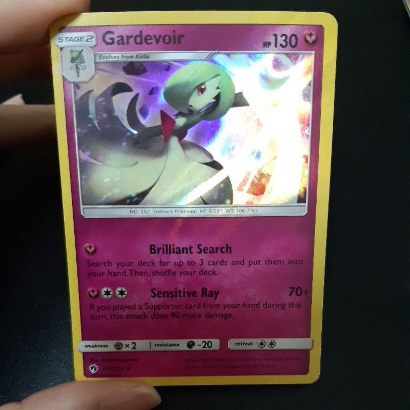 Gardevoir - 141/214 (Cosmos Holo) - Miscellaneous Cards & Products - Pokemon