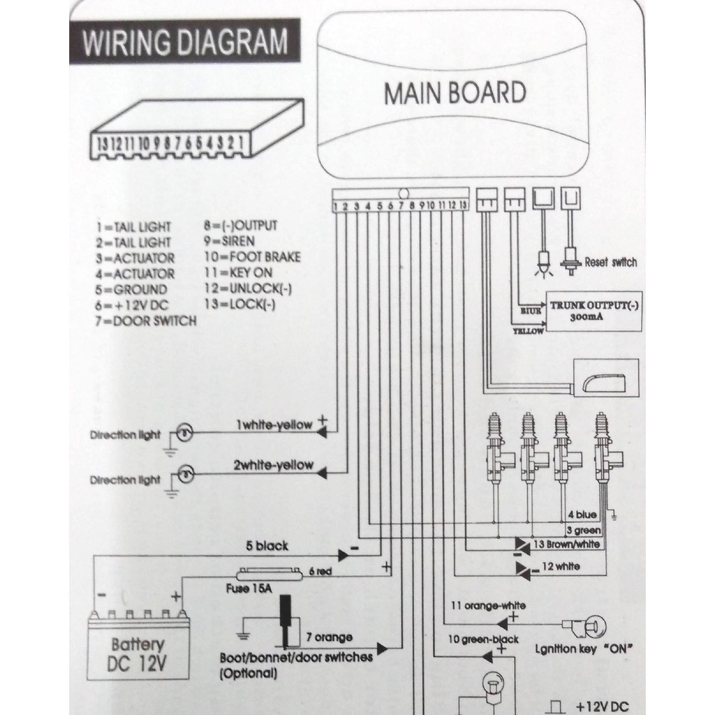 Proton Alarm Wiring Diagram Proton Auto Wiring Diagrams Car Universal