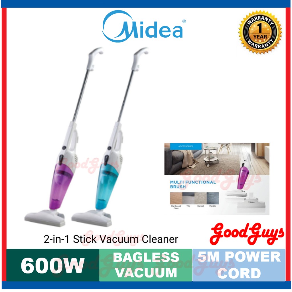 MIDEA MVCSC861 2in1 STICK VACUUM CLEANER CORDED 5M POWER CORD