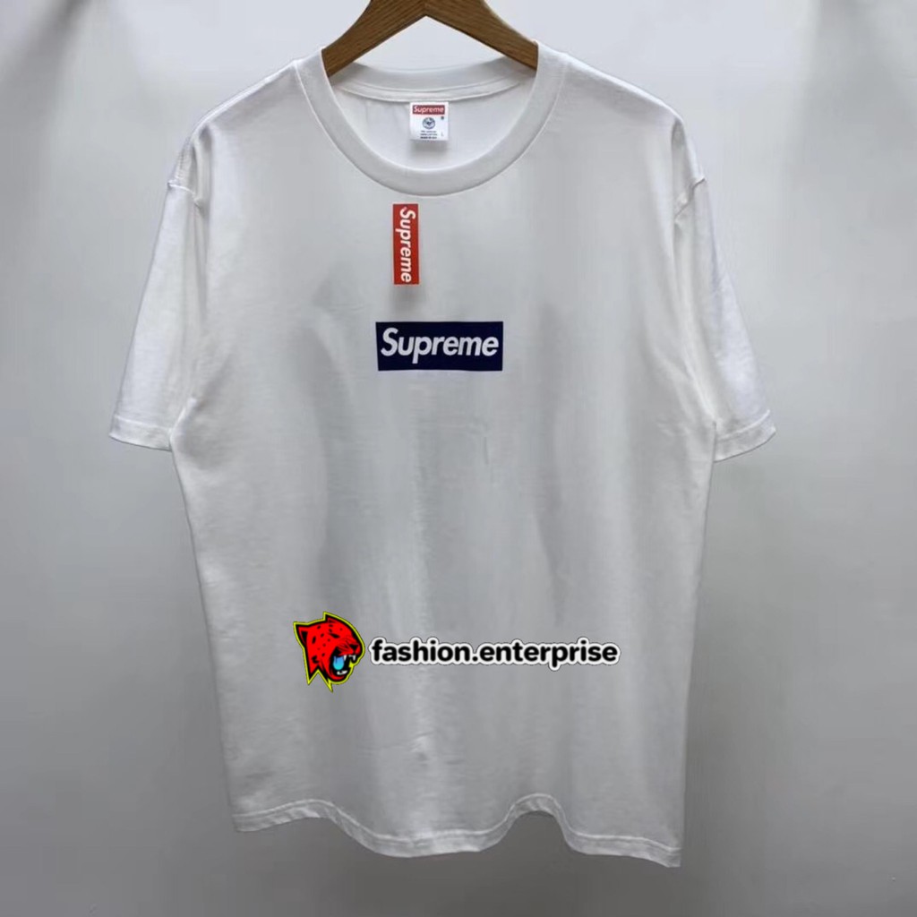 国内正規 せまく Supreme Yankees Box Logo Tee 白 S 