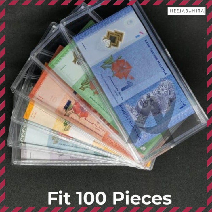 PCCB Note Collection Stack Box Banknote Cover Stack Box Acrylic Clear ...