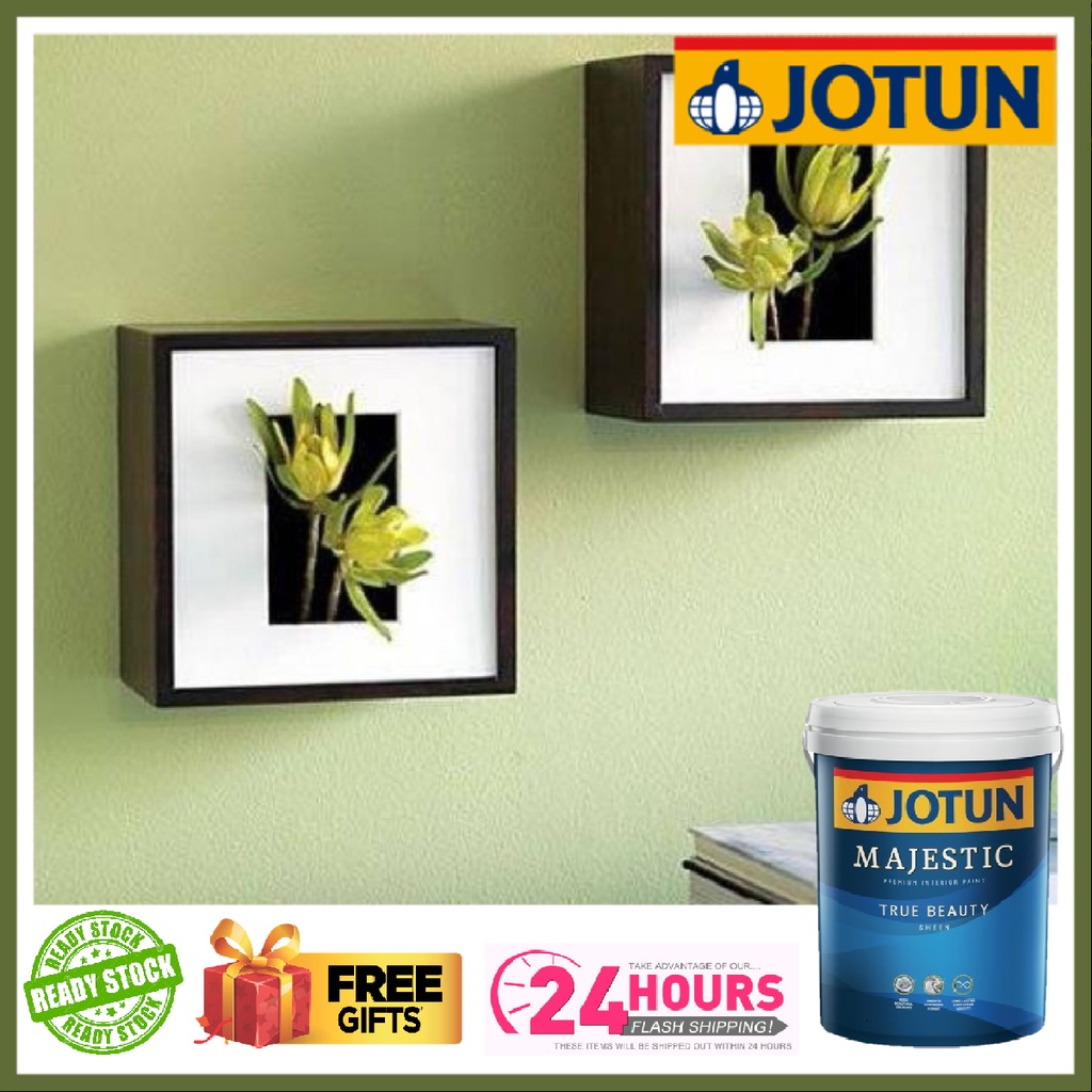 JOTUN 5L 8323 CLOVER LANE Majestic True Beauty Sheen /Cat Dalam Kilat ...