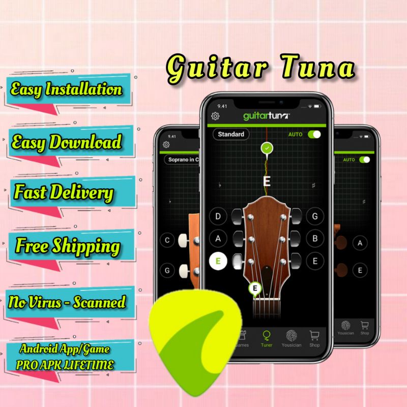 Guitar Tuna Android pro apk lifetime Shopee Malaysia