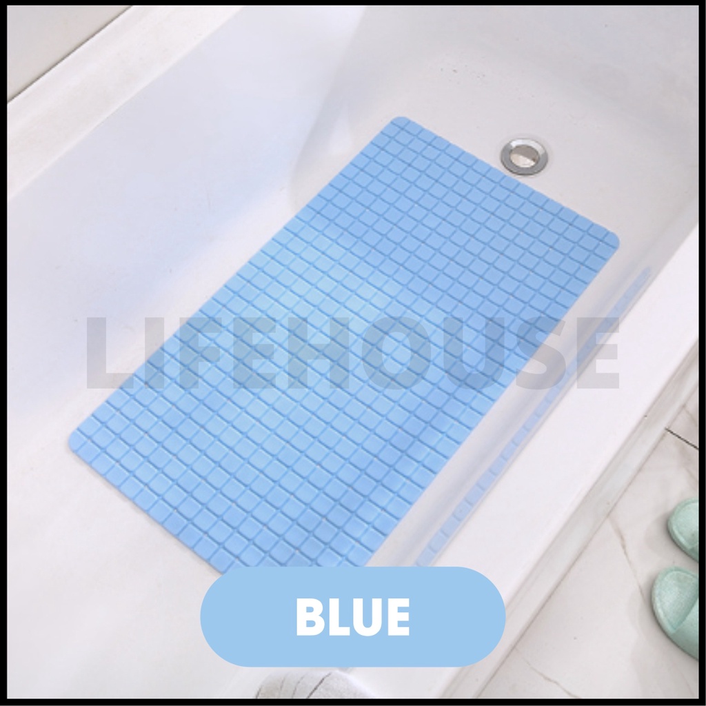 【40x70CM】Non Slip Floor Mat Bathroom Anti Slip Bath Mat Alas Kaki Bilik