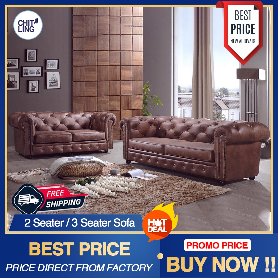 💥READY STOCK💥 FREE SHIPPING Sofa 💖 2 seater / 3 seater/ Modern Sofa