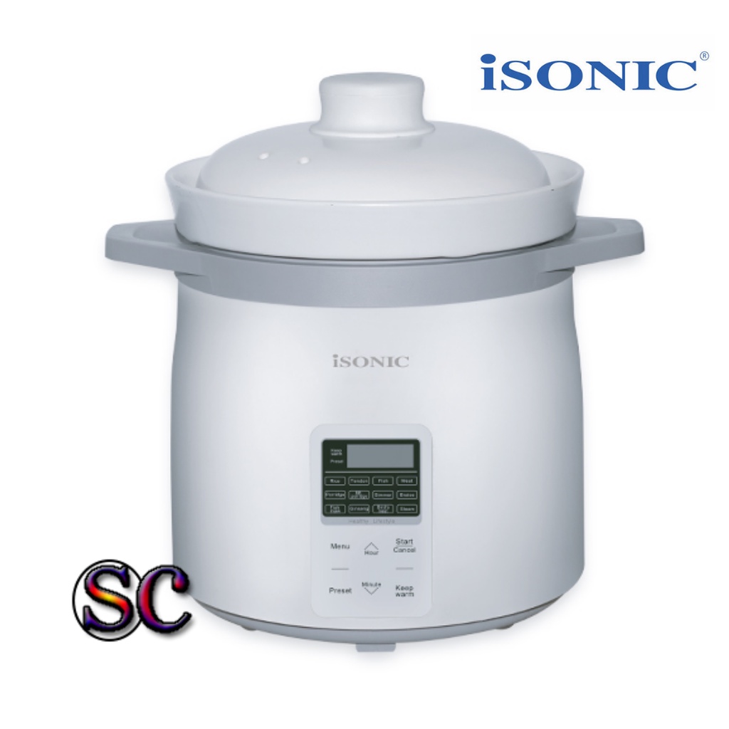 ISonic Ceramic Innerpot Multifunction Cooker MRC-5000 (5LITER) | Shopee ...