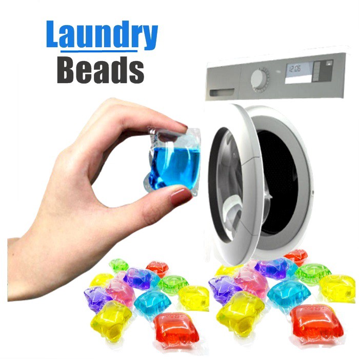 Mix Colour Laundry Condensation Beads Detergent Gel Soap Washing