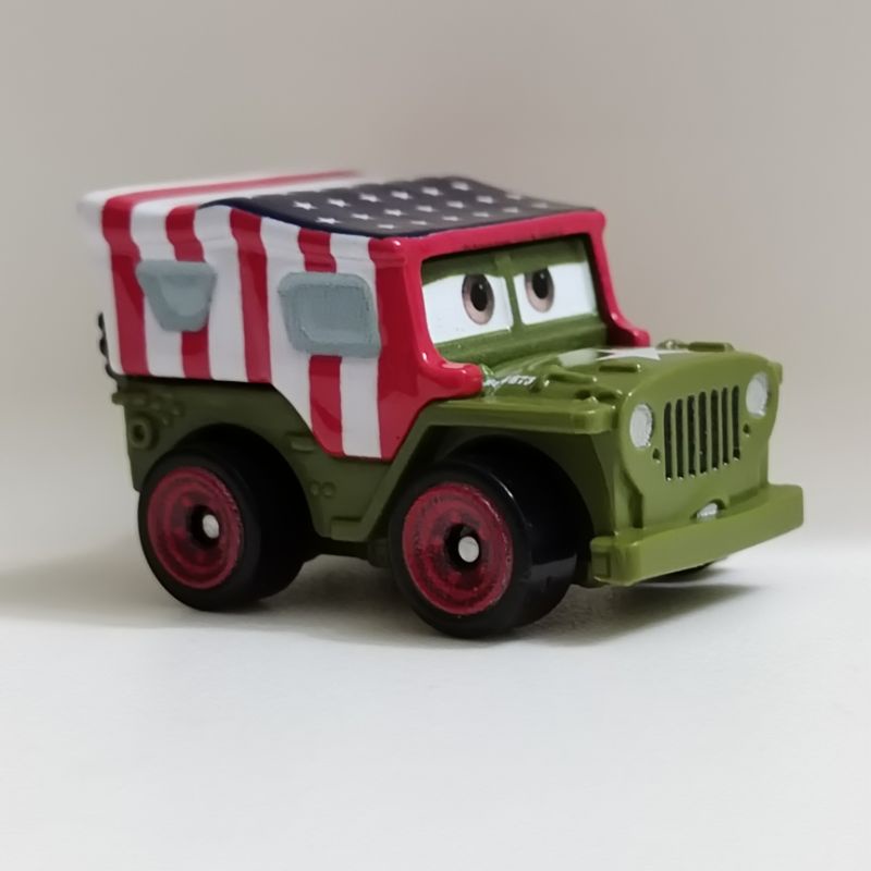 Disney Pixar Cars Mini Racer 2021 Patriot Sarge Loose | Shopee Malaysia