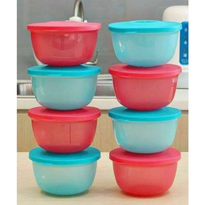 Tupperware Small Round Saver (6) 400ml