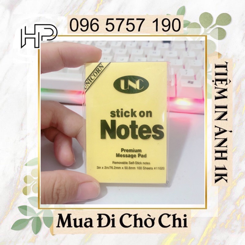 Unc note paper 3x2 (inch) | Shopee Malaysia