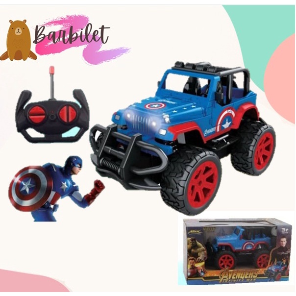 Captain america remote 2024 control car