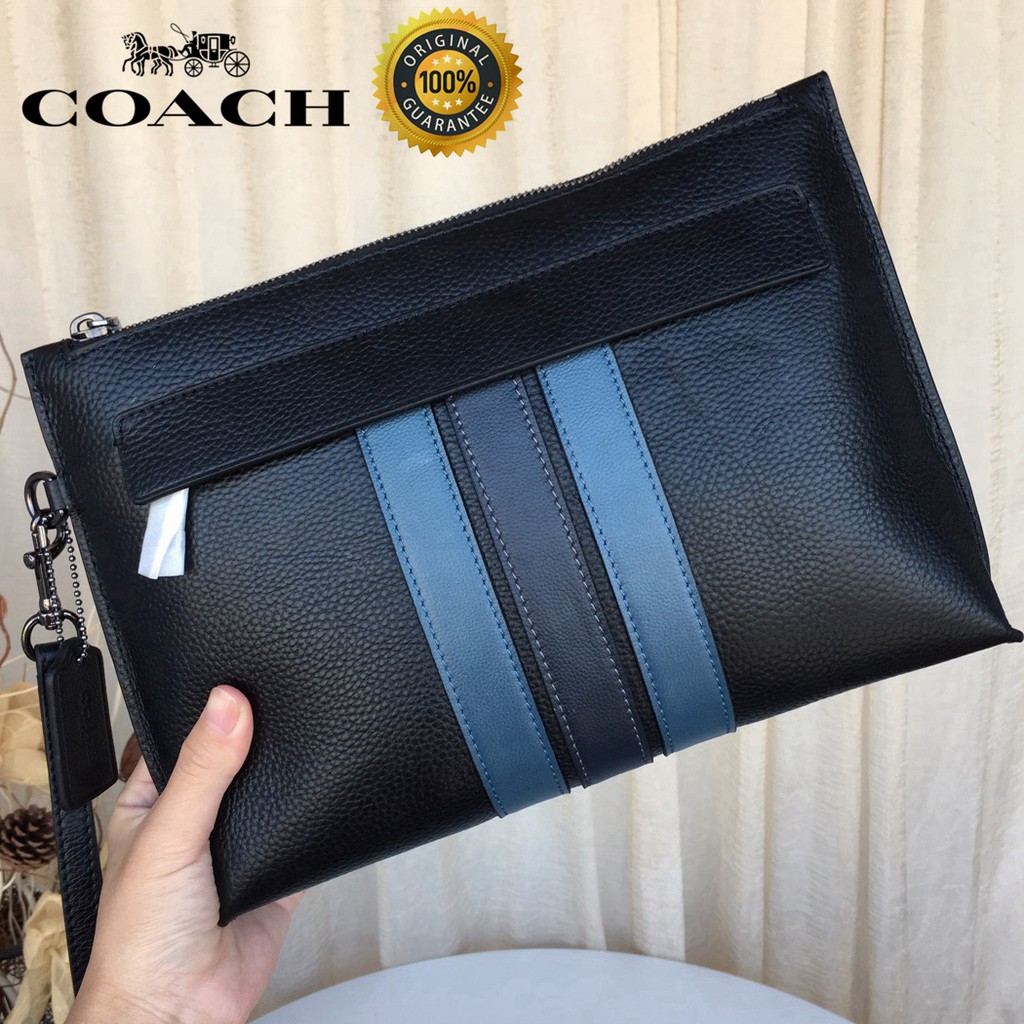 Coach store clutch black