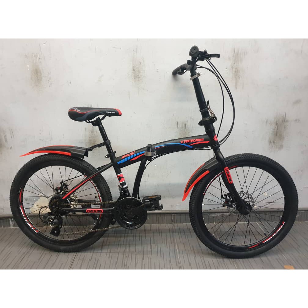 Trekking cheap folding bike