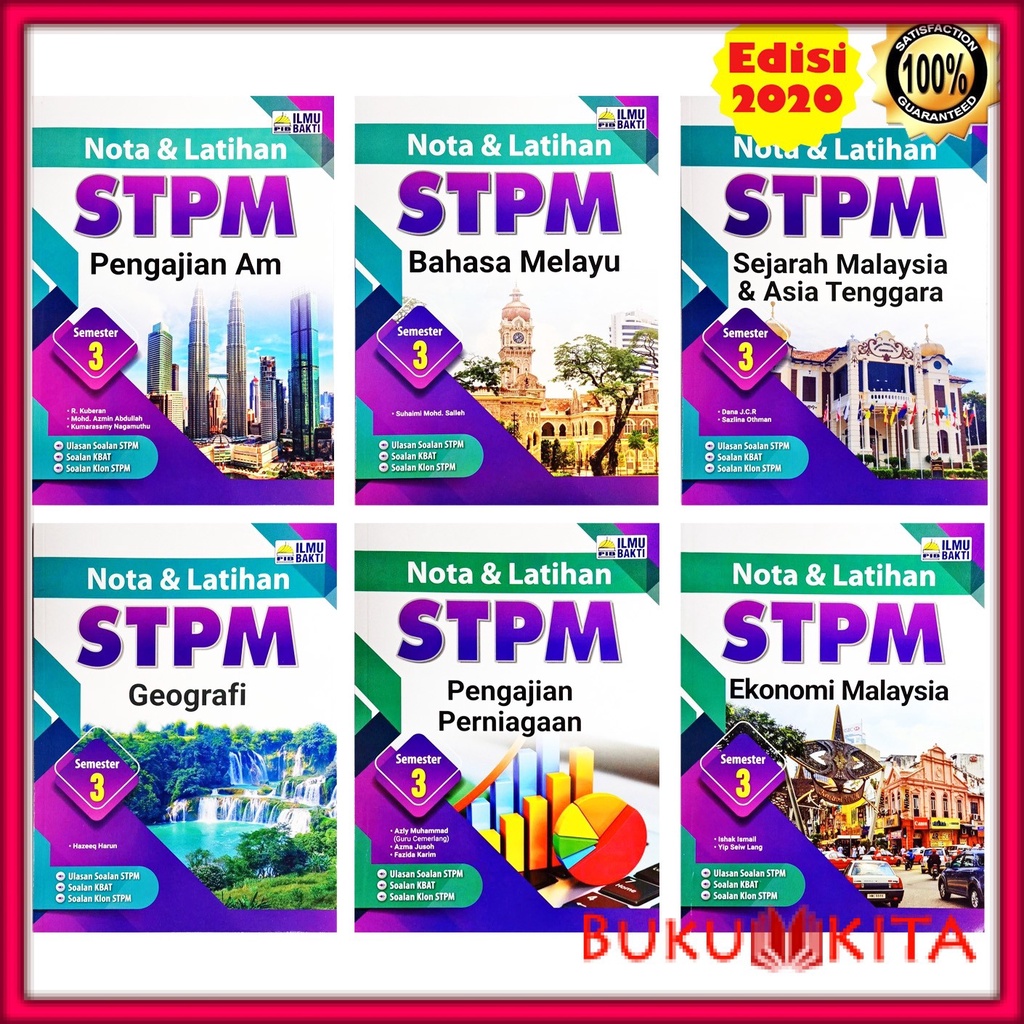 Buku Latihan : Nota & Latihan STPM Sem 3 2020 - Pengajian Am / Bahasa ...