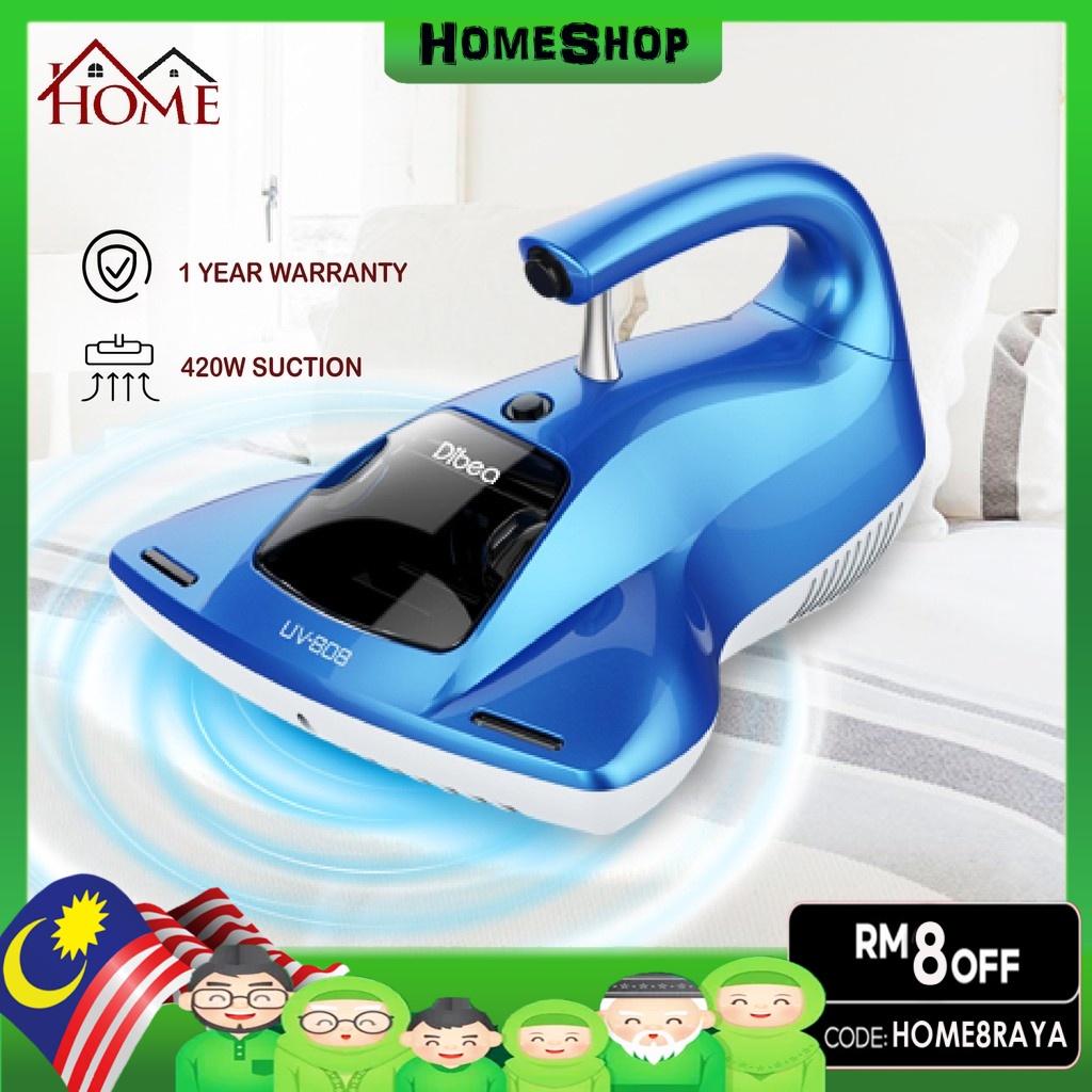 Dibea UV 808 UV Vacuum Cleaner Dust Mite Killer Bed and Sofa