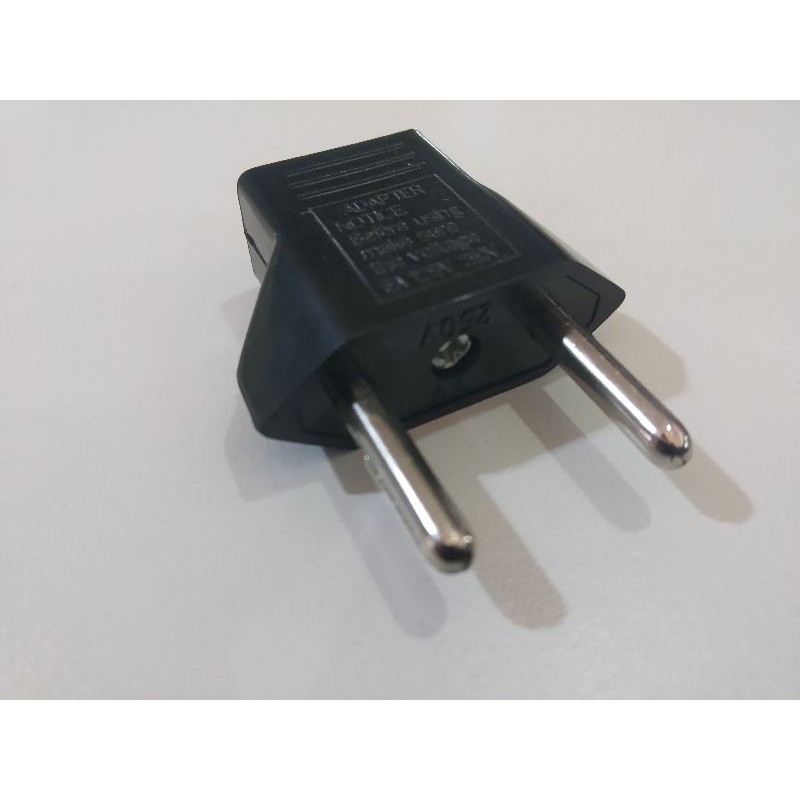 Universal 2 Pin Travel Adapter Converter Plug | Shopee Malaysia
