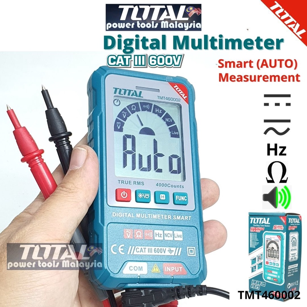Multimètre digital 600 V CATIII