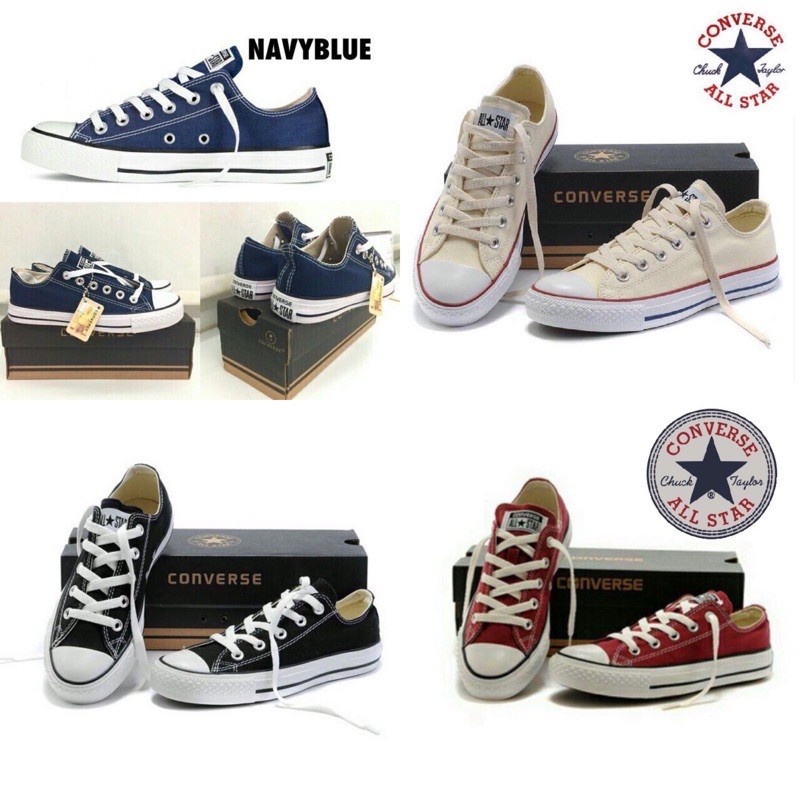 Converse Shoes Women Men Sneakees Shoes READY STOCK 24HOUR ON | Shopee ...