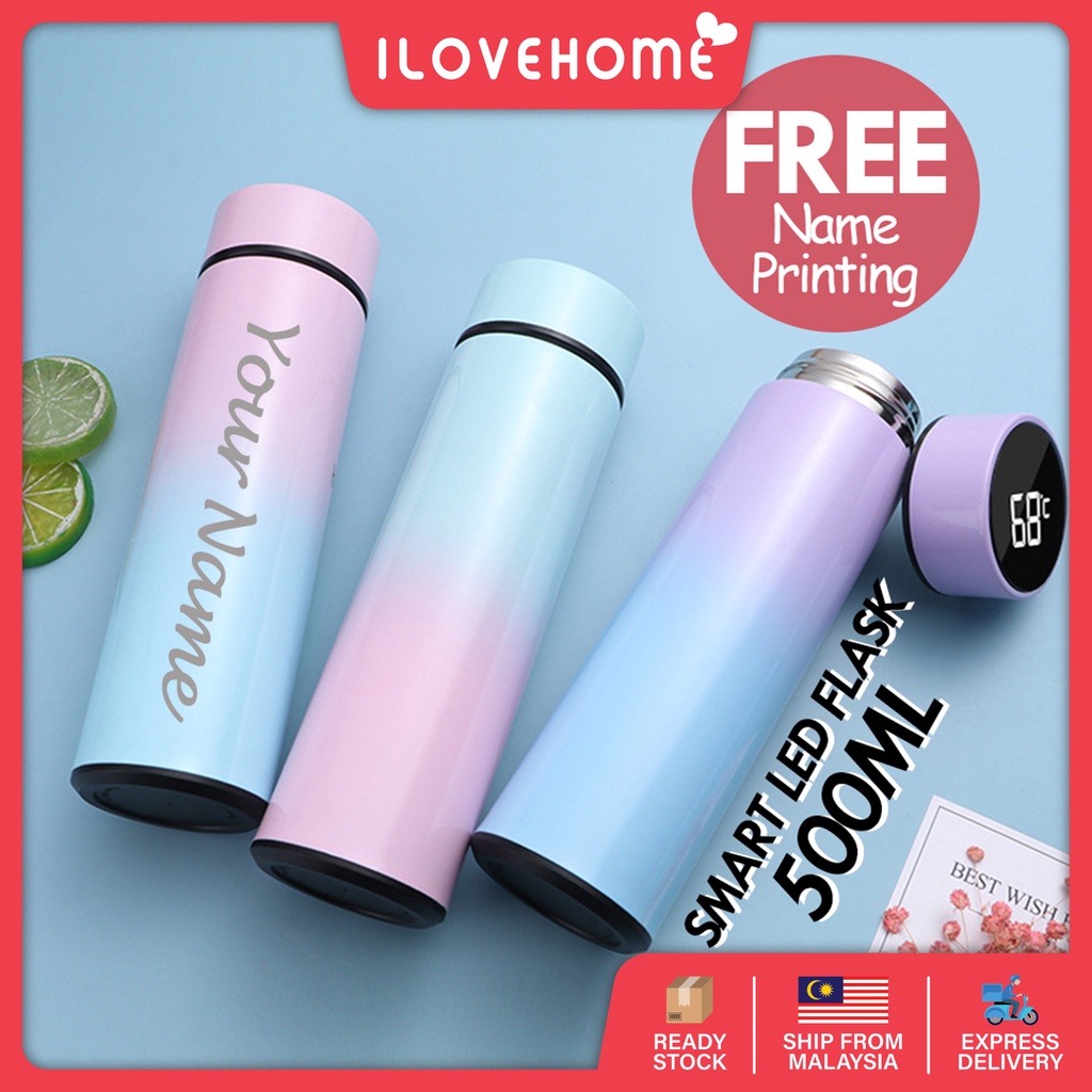 Smart LED Temperature Display Vacuum Flask Thermos Keep Warm Cold