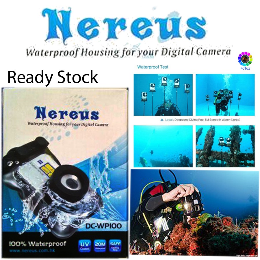 nereus digital camera waterproof bag