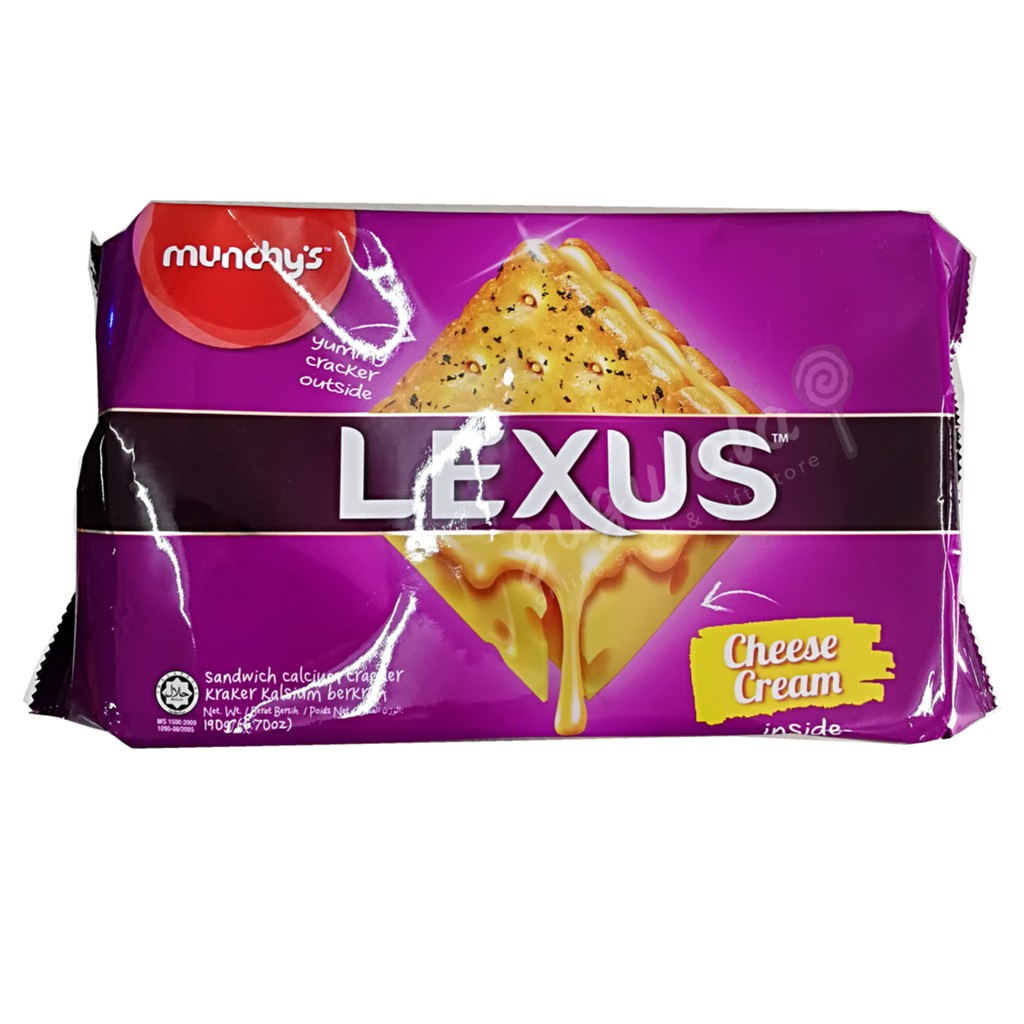 Munchy S Lexus Sandwich Biscuit Cheese Cream G Shopee Malaysia