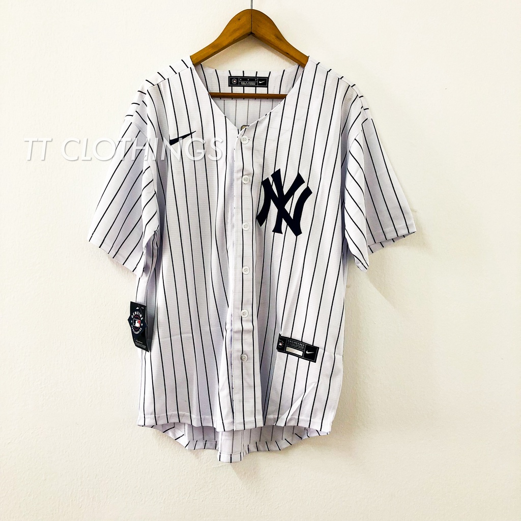 Baseball Jersey NEW YORK Yankees NYK JUDGE #99 MLB Shirt Men Jacket ...