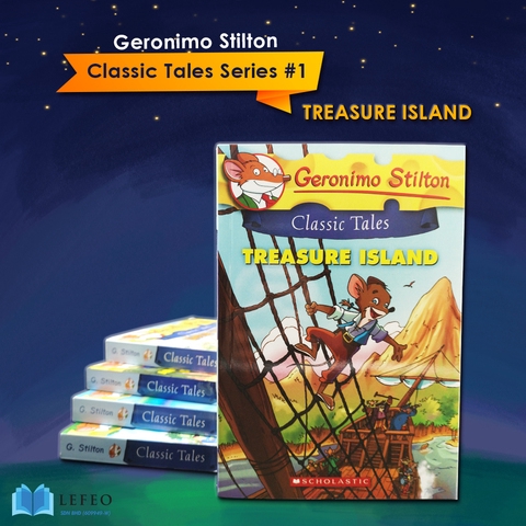 SCHOLASTIC Geronimo Stilton Classic Tales #1 : Treasure Island ...