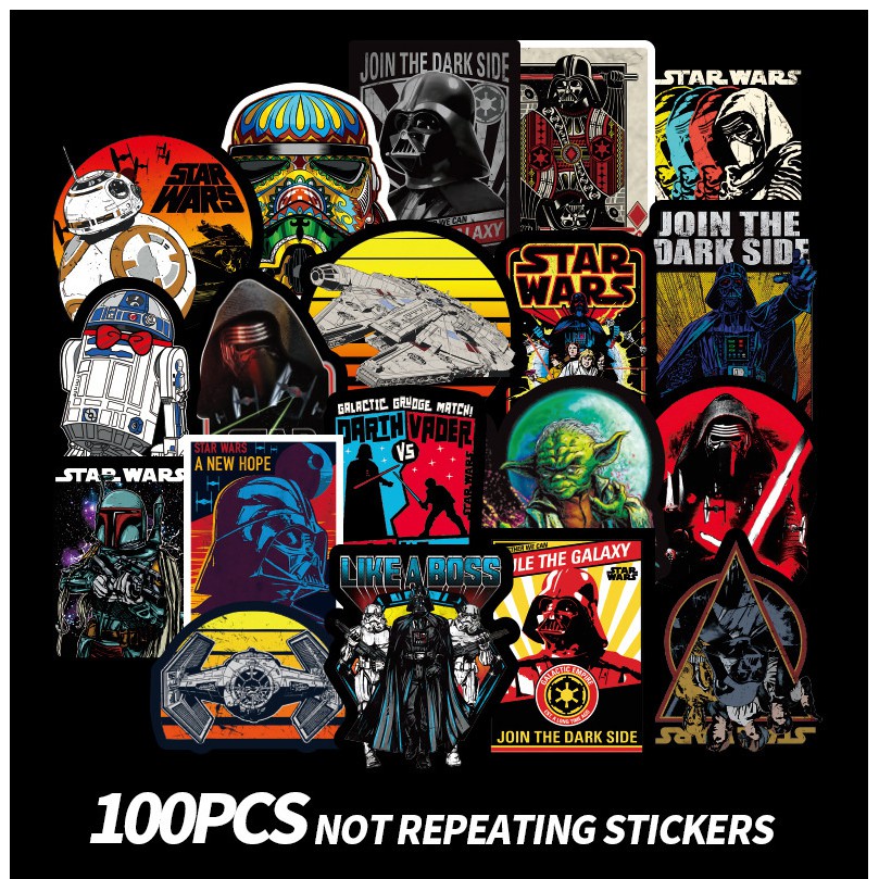 Decorative vinyl or sticker star wars