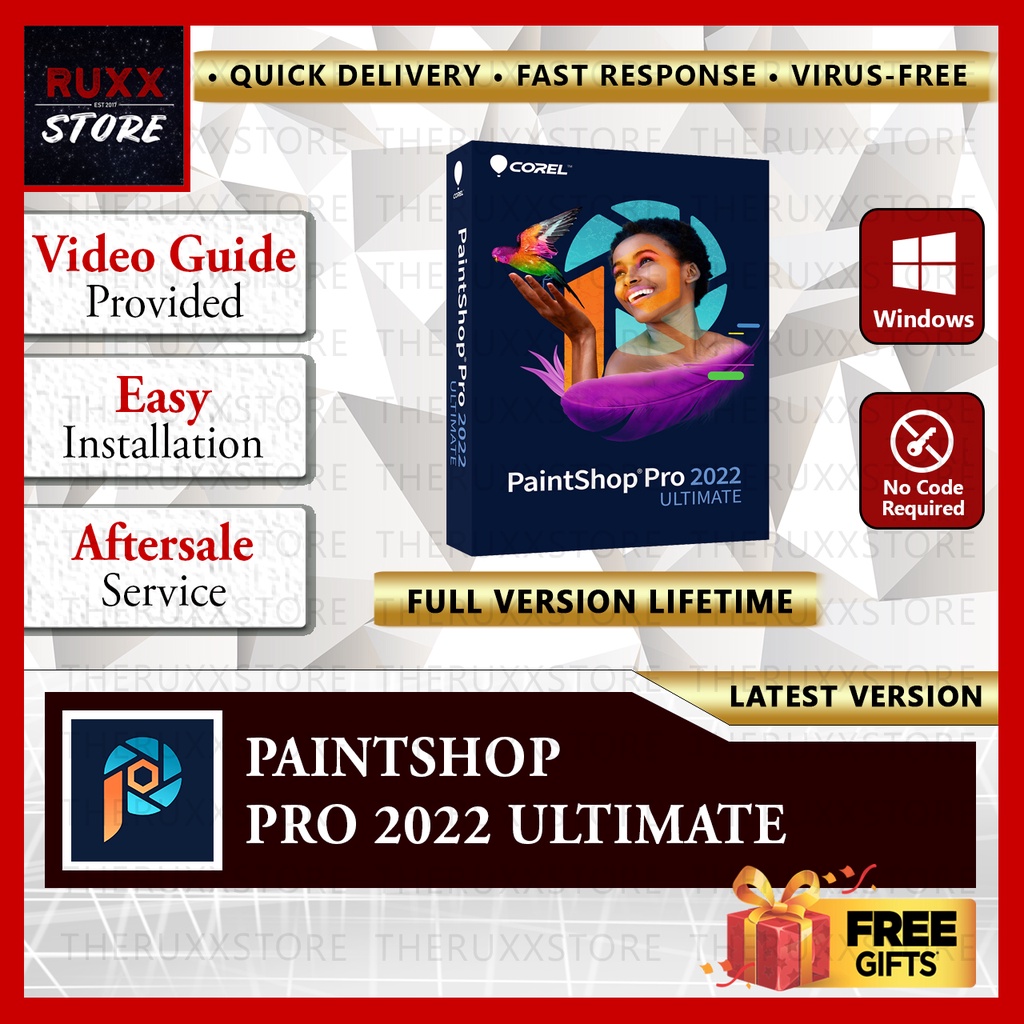 [Windows] Corel Pro 2022 Ultimate + Creative Collection Full Version Lifetime Software