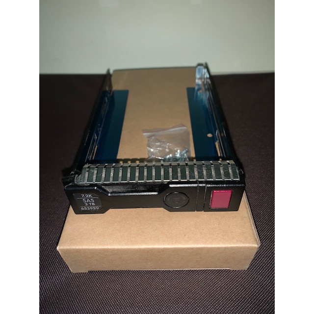 HP 651314-001 3.5 SAS HDD Drive Caddy Tray For DL360p DL380p Gen8 Gen9 W/ Screws