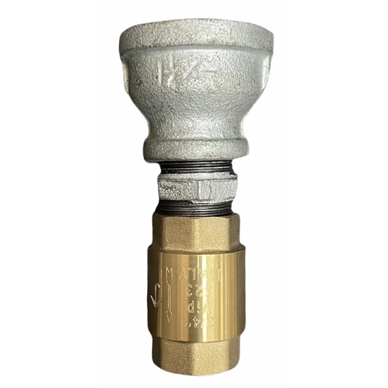 VIP 3/4” Check Valve + 3/4” Gi Nipple + 1 1/4”x3/4” Gi Socket | Shopee ...