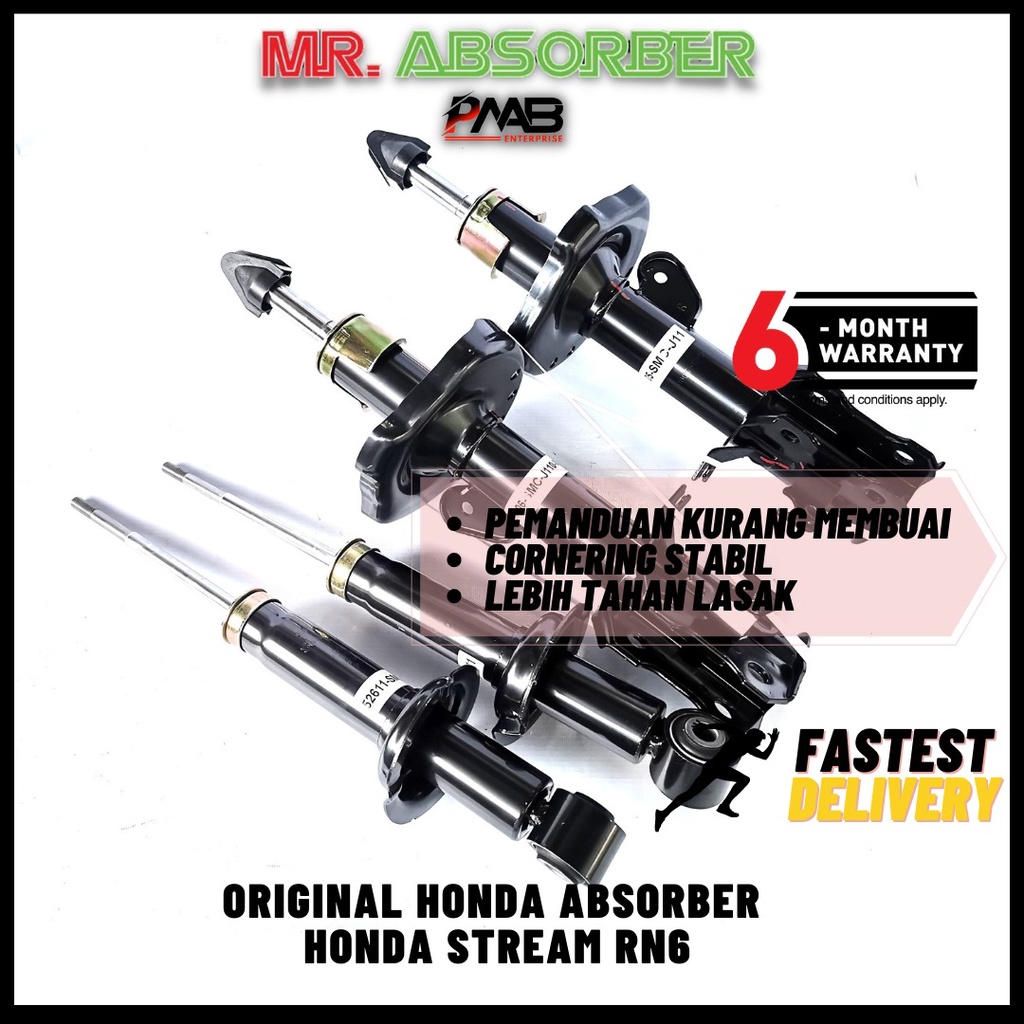 ORIGINAL ABSORBER HONDA STREAM RN6 | Shopee Malaysia