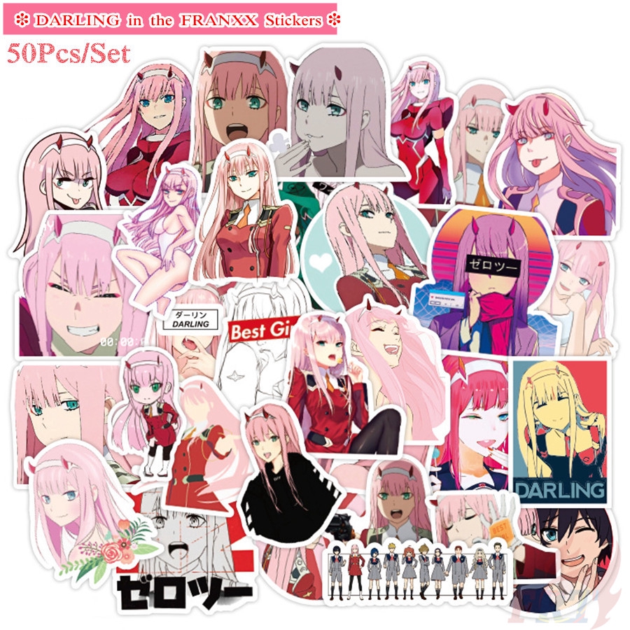 ❉ DARLING in the FRANXX - Series 02 Anime Stickers ❉ 50Pcs/Set Waterproof  Fashion DIY Decals Doodle Stickers | Shopee Malaysia