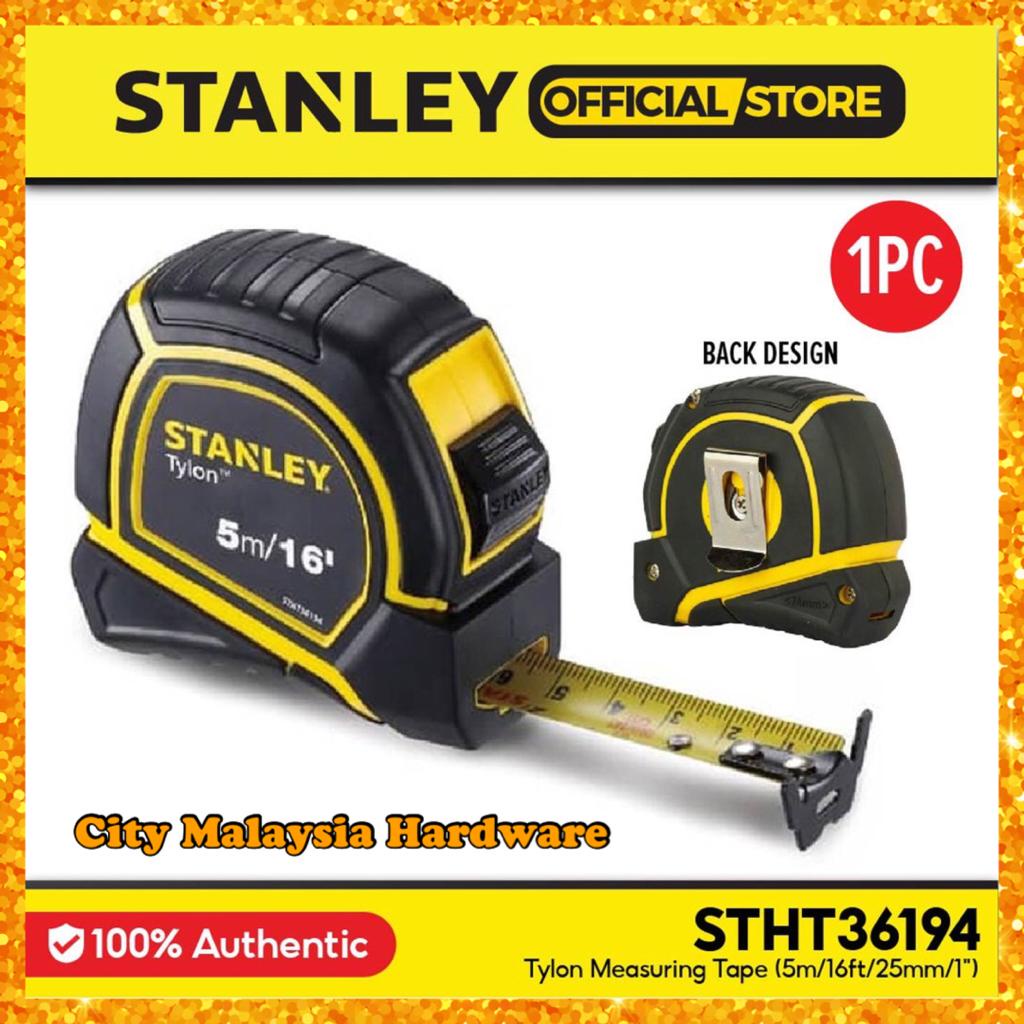 100% Original Stanley Tylon Measuring Tape (5m/16ft/25mm/1