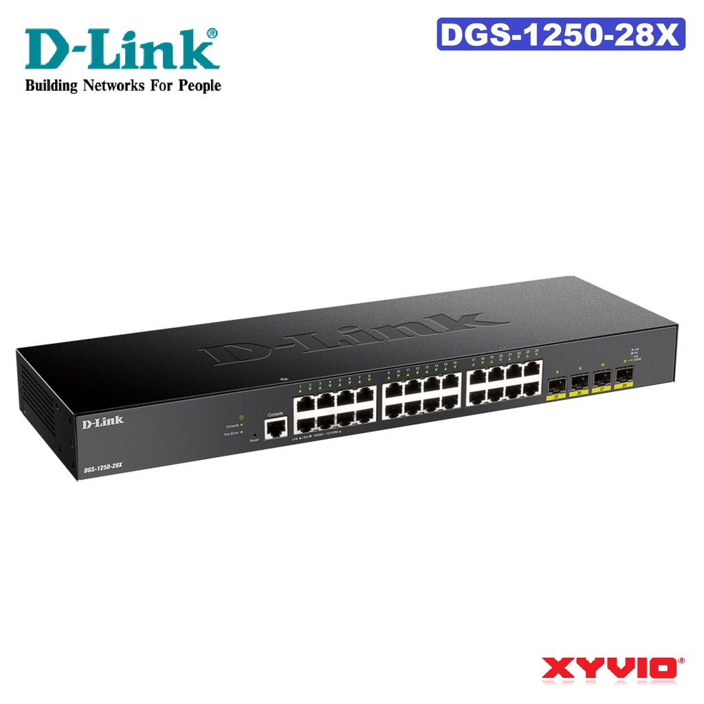 D-LINK DGS-1250-28X / DGS-1250-28XMP / DGS-1250-52X / DGS-1250-52XMP 52 ...