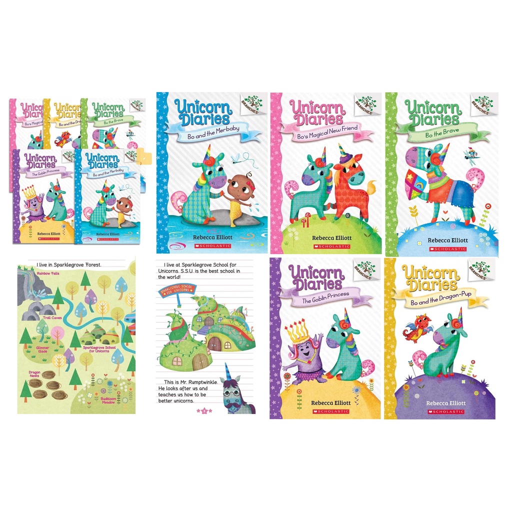 Unicorn Diaries ~ Books 1-5 (Ready stock) | Shopee Malaysia