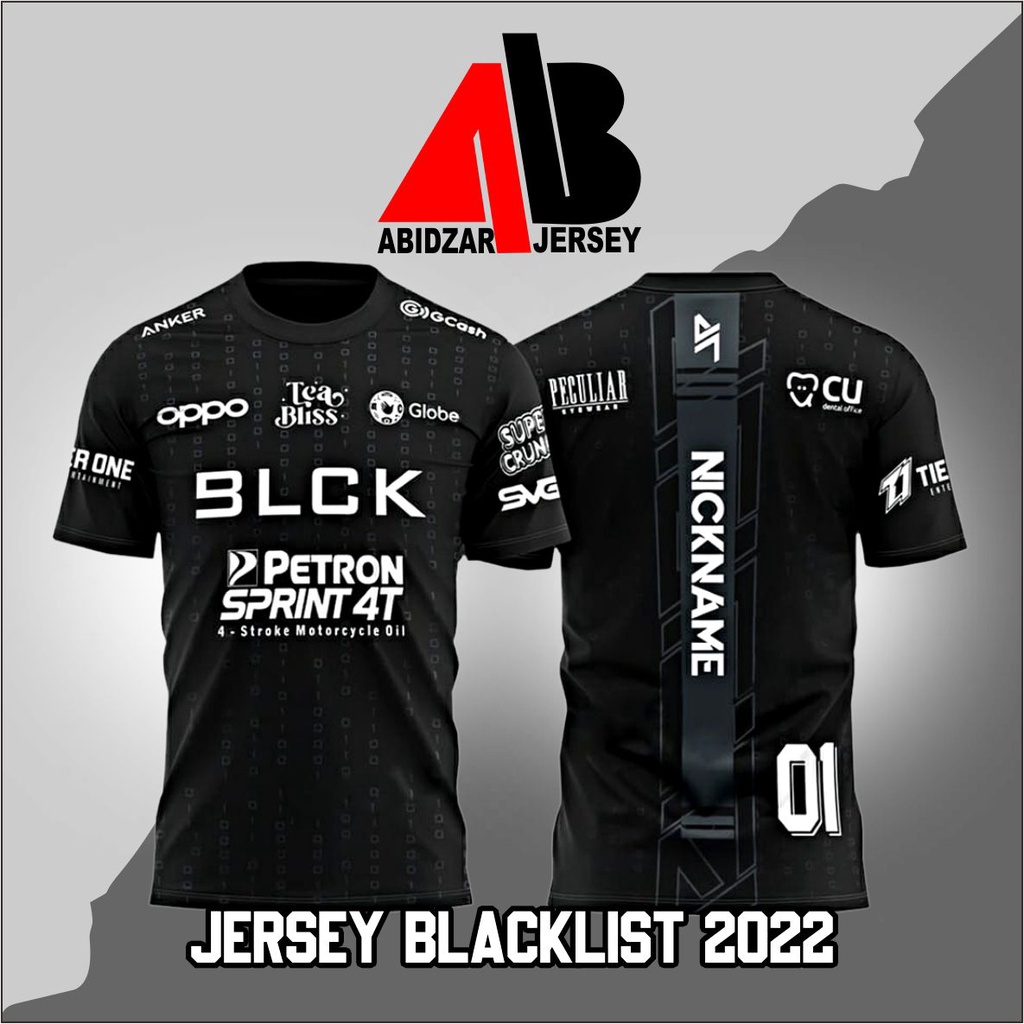 New INTERNATIONAL BLACKLIST JERSEY 2022 | Shopee Malaysia