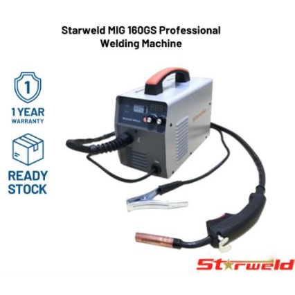 STARWELD Gasless Mig-160 Gasless Mig Welding Set Machine 160Amp Free ...