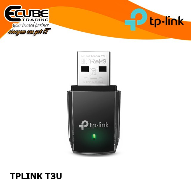 TP-LINK T3U AC1300 MINI WIRELESS MU-MIMO USB ADAPTER | Shopee Malaysia