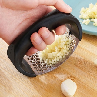 Stainless Steel Garlic Press Crusher Manual Garlic Mincer Chopping Garlic  Tool Fruit Vegetable Tools Kitchen Accessories Gadget